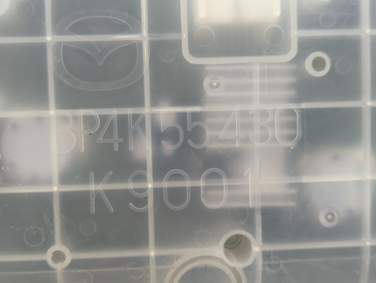 2007-2008 Mazda 3 Instrument Cluster Speedometer Gauges P/N:BP4K55430 Fits Fits 2007 2008 OEM Used Auto Parts - Oemusedautop