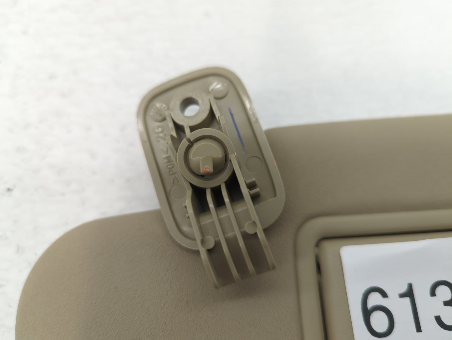 2004-2009 Mazda 3 Sun Visor Shade Replacement Driver Left Mirror Fits Fits 2004 2005 2006 2007 2008 2009 OEM Used Auto Parts