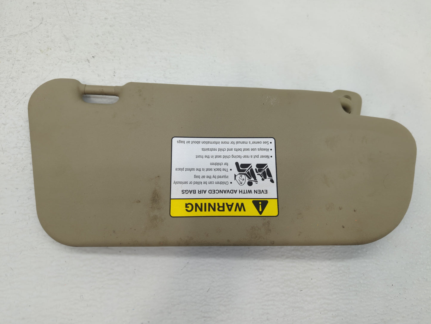 2004-2009 Mazda 3 Sun Visor Shade Replacement Driver Left Mirror Fits Fits 2004 2005 2006 2007 2008 2009 OEM Used Auto Parts