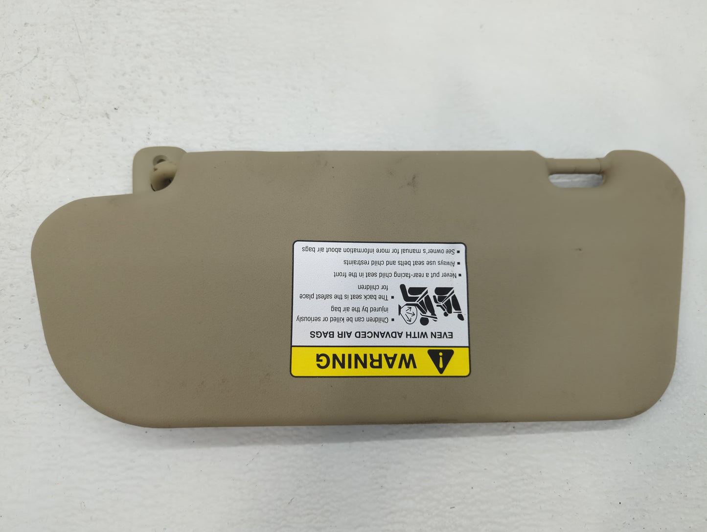 2007-2009 Mazda 3 Sun Visor Shade Replacement Passenger Right Mirror Fits Fits 2007 2008 2009 OEM Used Auto Parts - Oemuseda