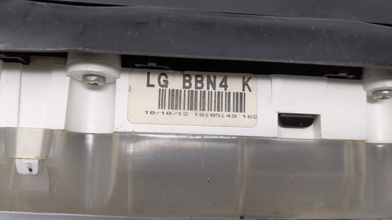 2007-2008 Mazda 3 Instrument Cluster Speedometer Gauges P/N:85 BAS1 A LG BBN4 K Fits Fits 2007 2008 OEM Used Auto Parts - Oe