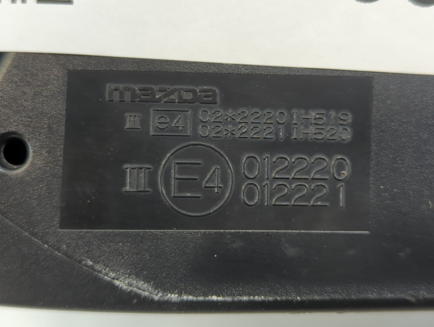 2007-2009 Mazda 3 Driver Side View Mirror - Left Door Mirror OEM Used - Oemusedautoparts1.com
