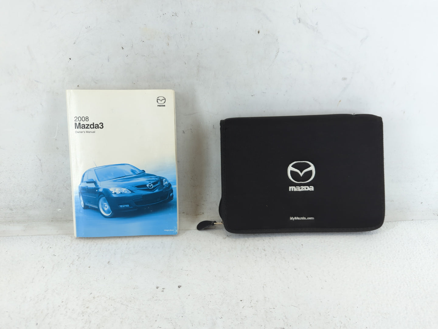 2008 Mazda 3 Owners Manual Book Guide P/N:9999-95-038C-08R1 8Z56-EA-08C OEM Used Auto Parts - Oemusedautoparts1.com