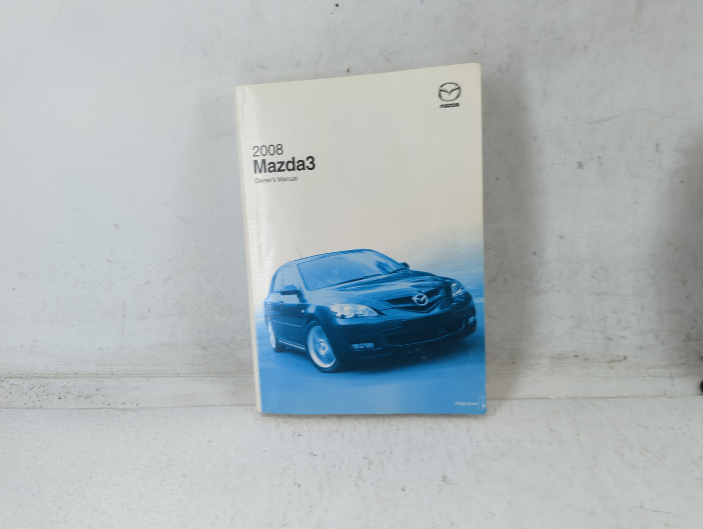 2008 Mazda 3 Owners Manual Book Guide P/N:9999-95-038C-08R1 8Z56-EA-08C OEM Used Auto Parts - Oemusedautoparts1.com