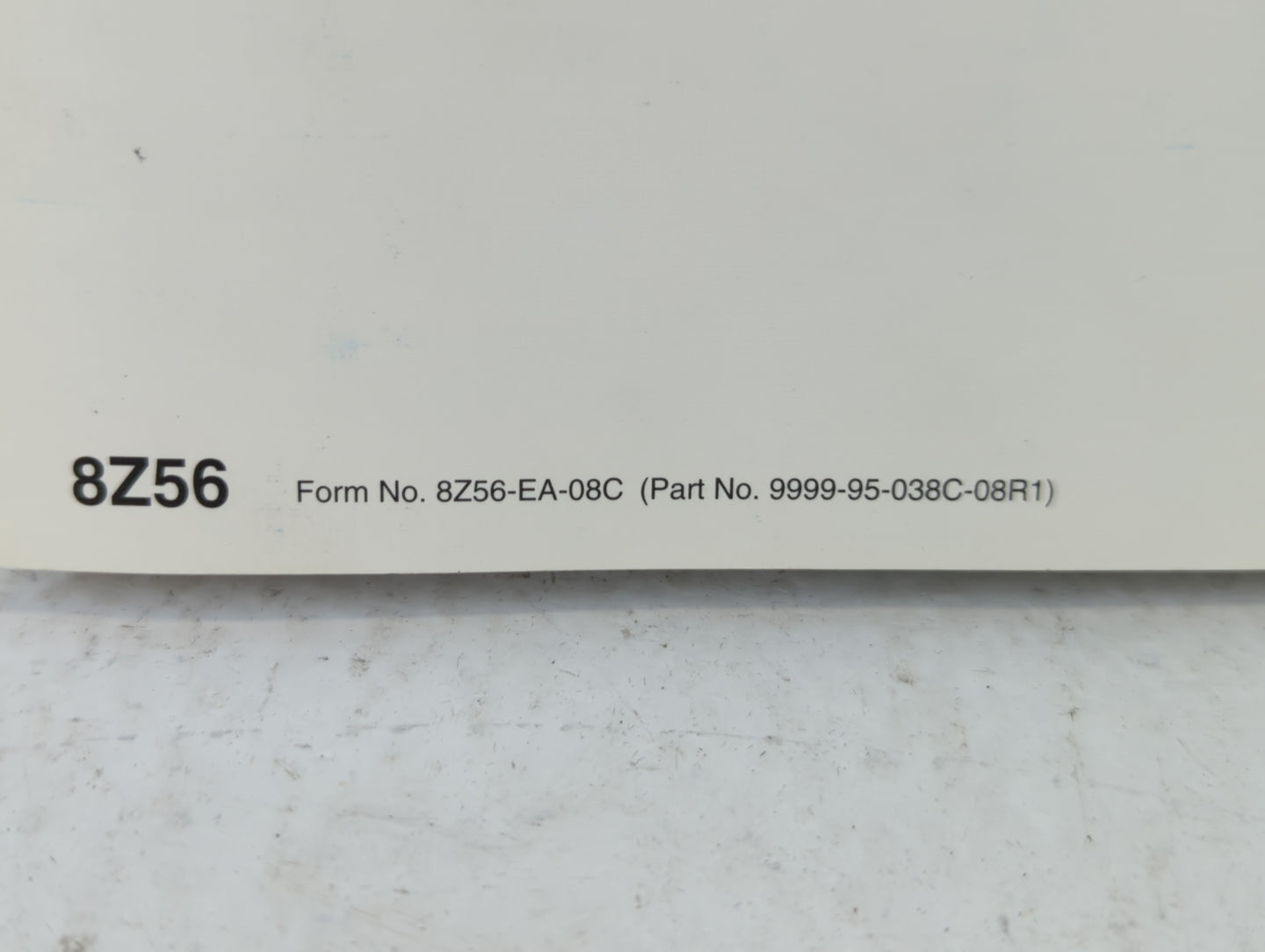 2008 Mazda 3 Owners Manual Book Guide P/N:9999-95-038C-08R1 8Z56-EA-08C OEM Used Auto Parts - Oemusedautoparts1.com