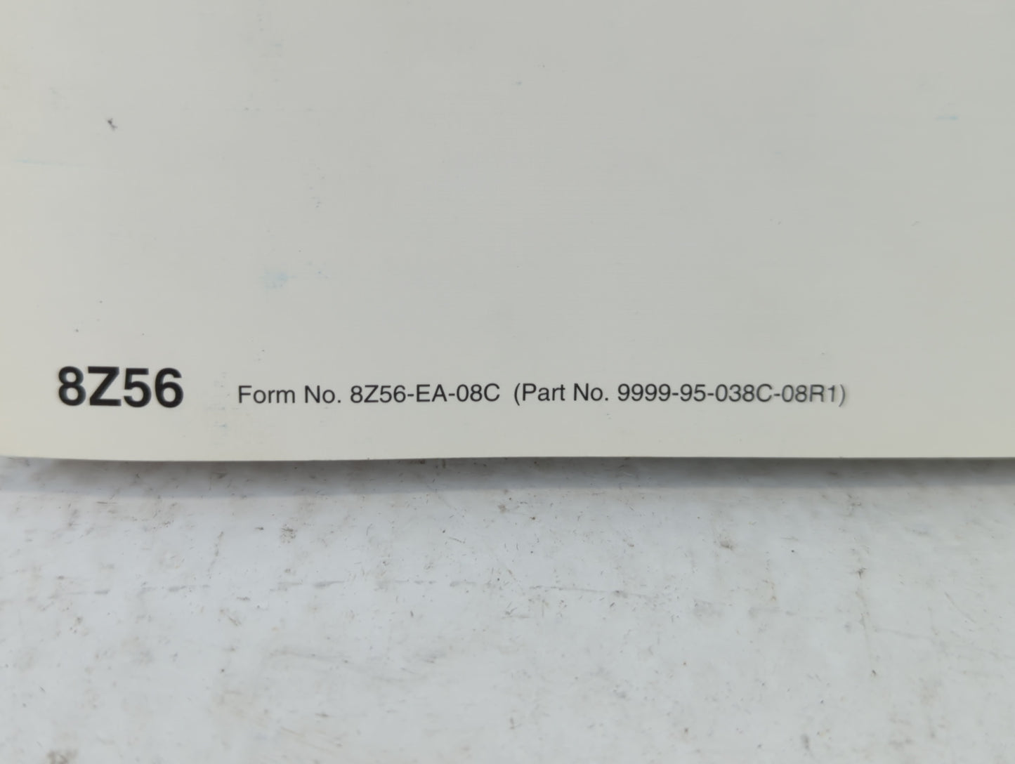 2008 Mazda 3 Owners Manual Book Guide P/N:9999-95-038C-08R1 8Z56-EA-08C OEM Used Auto Parts - Oemusedautoparts1.com