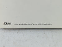2008 Mazda 3 Owners Manual Book Guide P/N:9999-95-038C-08R1 8Z56-EA-08C OEM Used Auto Parts - Oemusedautoparts1.com