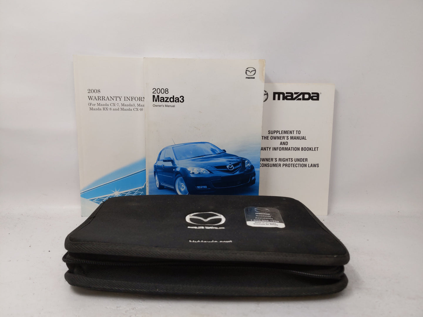 2008 Mazda 3 Owners Manual Book Guide OEM Used Auto Parts - Oemusedautoparts1.com