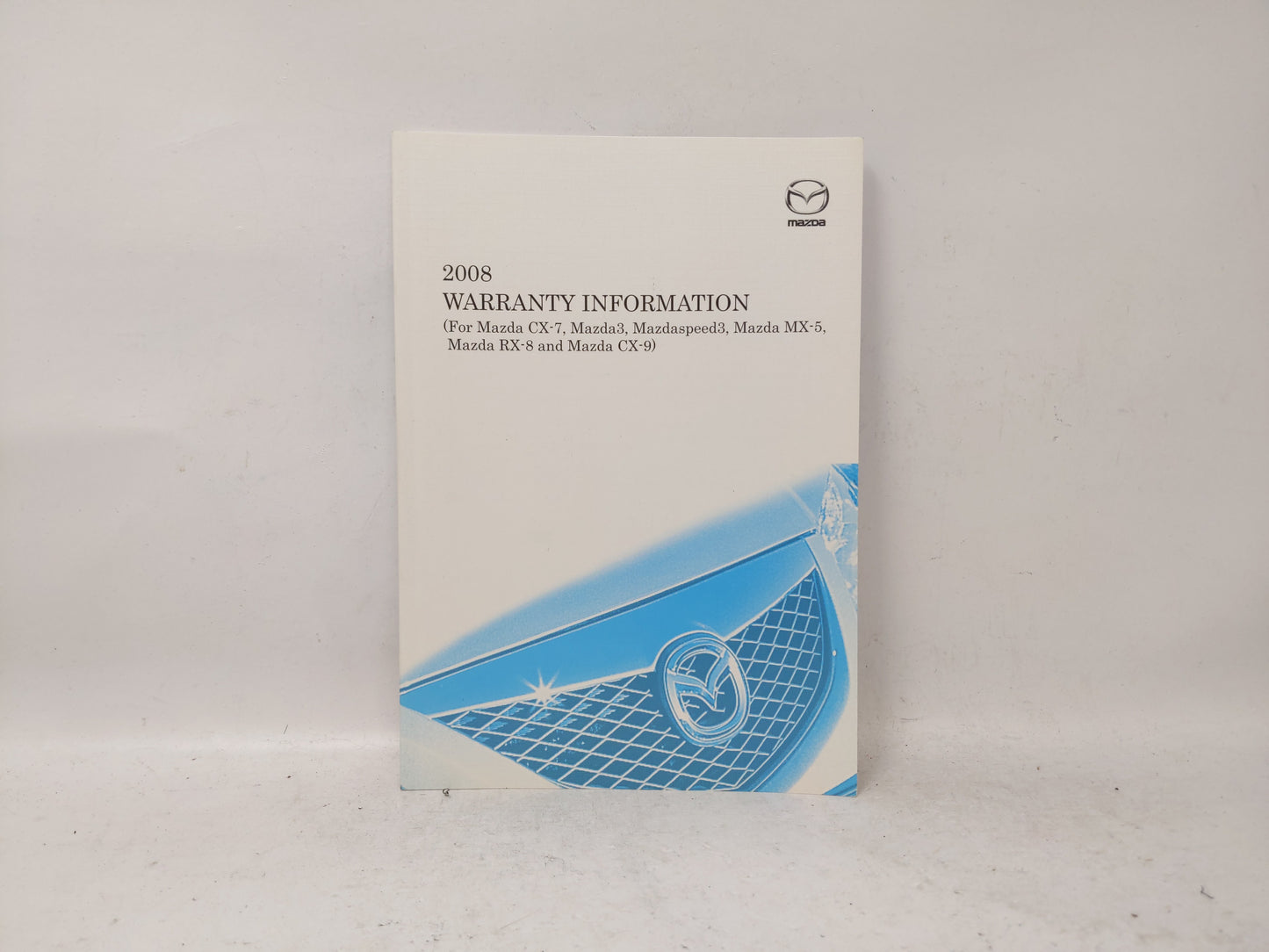 2008 Mazda 3 Owners Manual Book Guide OEM Used Auto Parts - Oemusedautoparts1.com