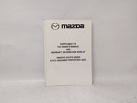 2008 Mazda 3 Owners Manual Book Guide OEM Used Auto Parts - Oemusedautoparts1.com