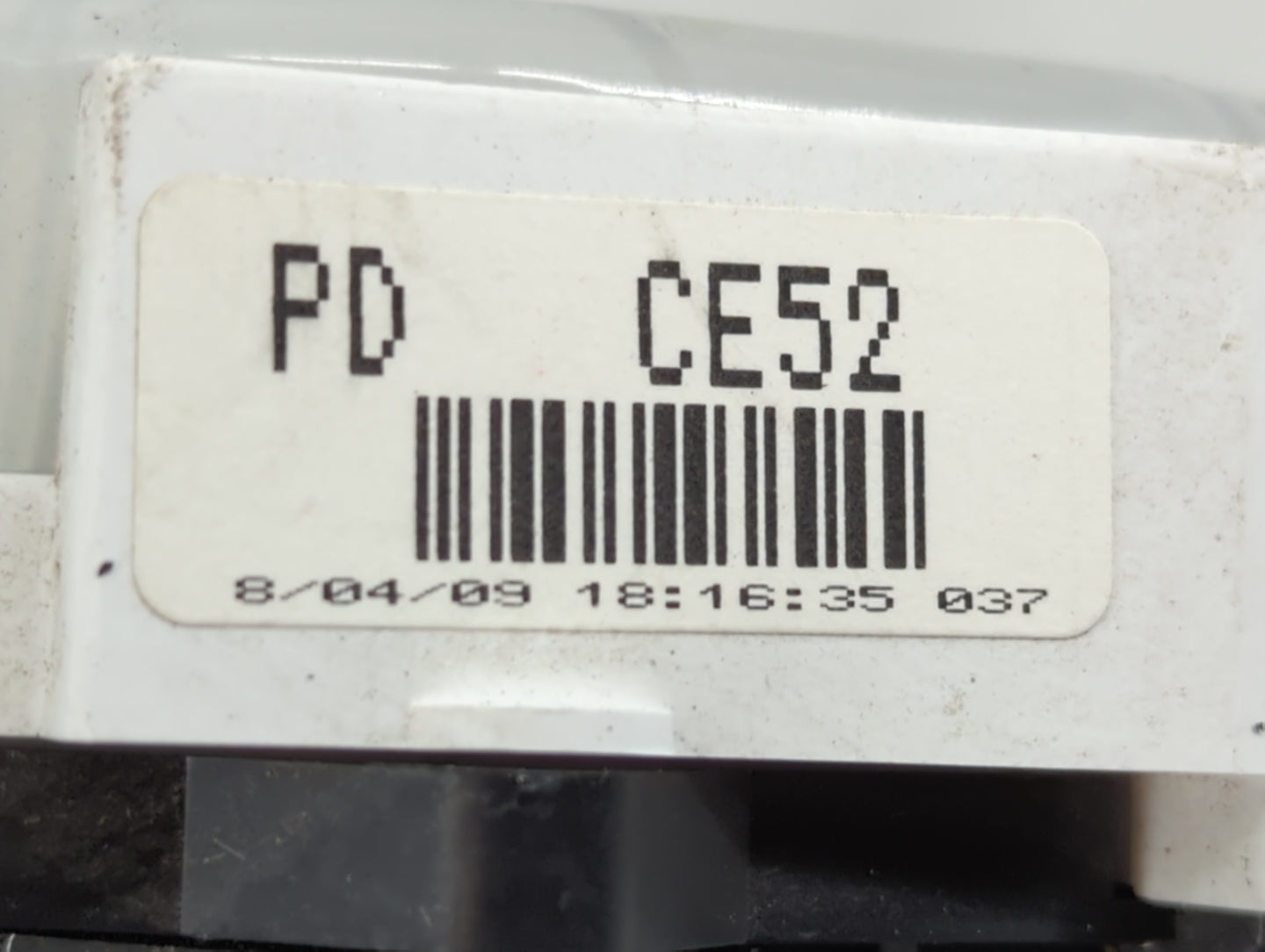 2008-2009 Mazda 5 Instrument Cluster Speedometer Gauges P/N:PD CE52 Fits Fits 2008 2009 OEM Used Auto Parts - Oemusedautopar