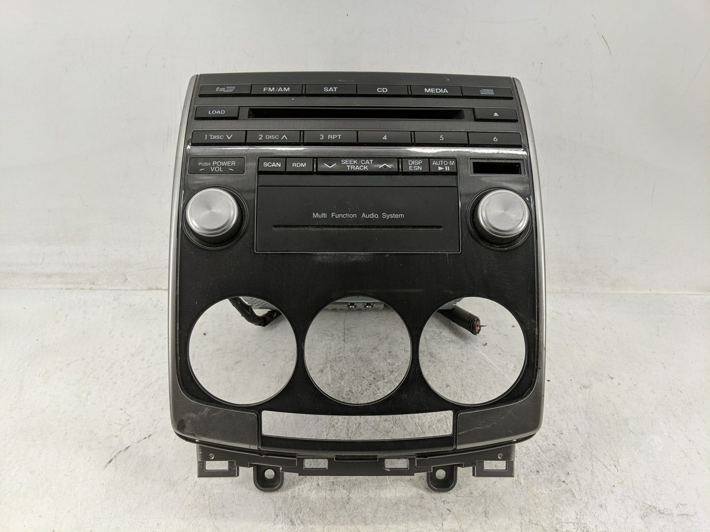 2008 Mazda 5 Radio AM FM Cd Player Receiver Replacement P/N:286-6623-56 CE50 66 ARX Fits OEM Used Auto Parts - Oemusedautopa
