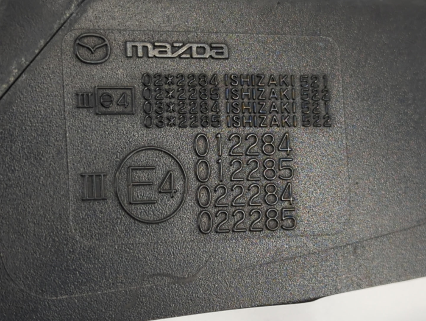 2008-2010 Mazda 5 Side Mirror Replacement Passenger Right View Door Mirror P/N:E4022285 E4022284 Fits Fits 2008 2009 2010 OE