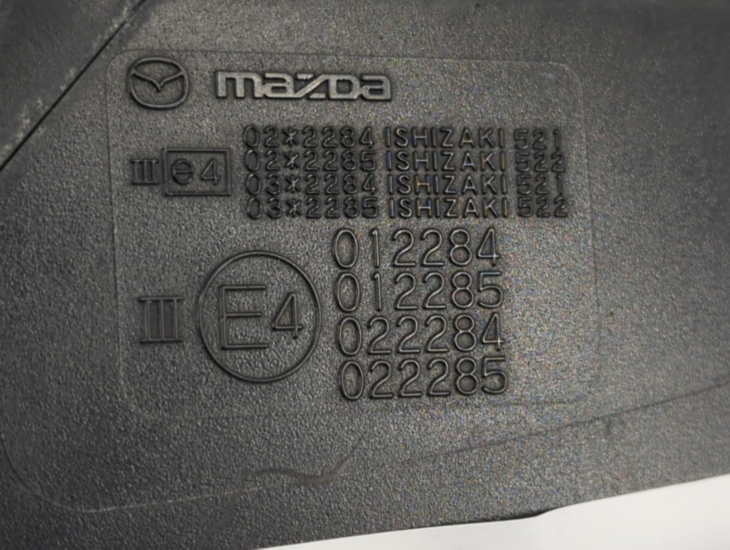 2008-2010 Mazda 5 Side Mirror Replacement Passenger Right View Door Mirror P/N:E4022285 E4022284 Fits Fits 2008 2009 2010 OE