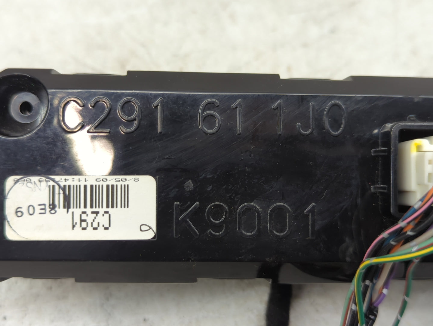 2008-2010 Mazda 5 Climate Control Module Temperature AC/Heater Replacement P/N:C291 61 1J0 Fits Fits 2008 2009 2010 OEM Used