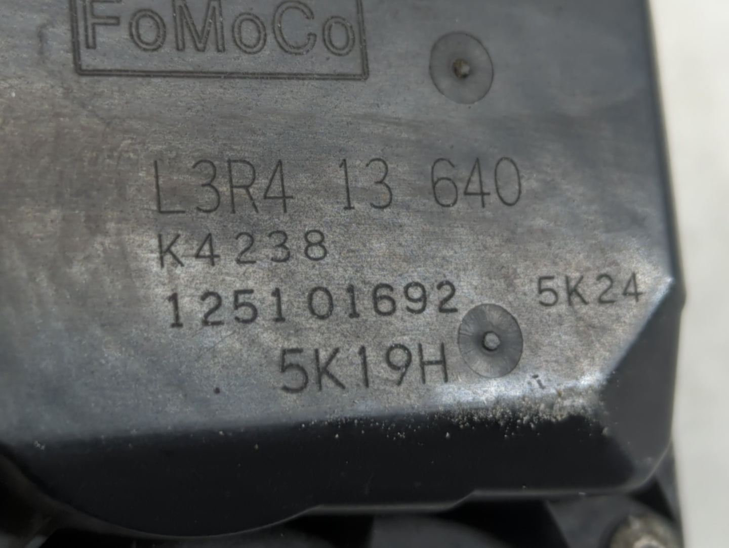 2008-2010 Mazda 5 Throttle Body P/N:1251 01692 L3R4 13 640 Fits Fits 2006 2007 2008 2009 2010 2011 2012 2013 OEM Used Auto P