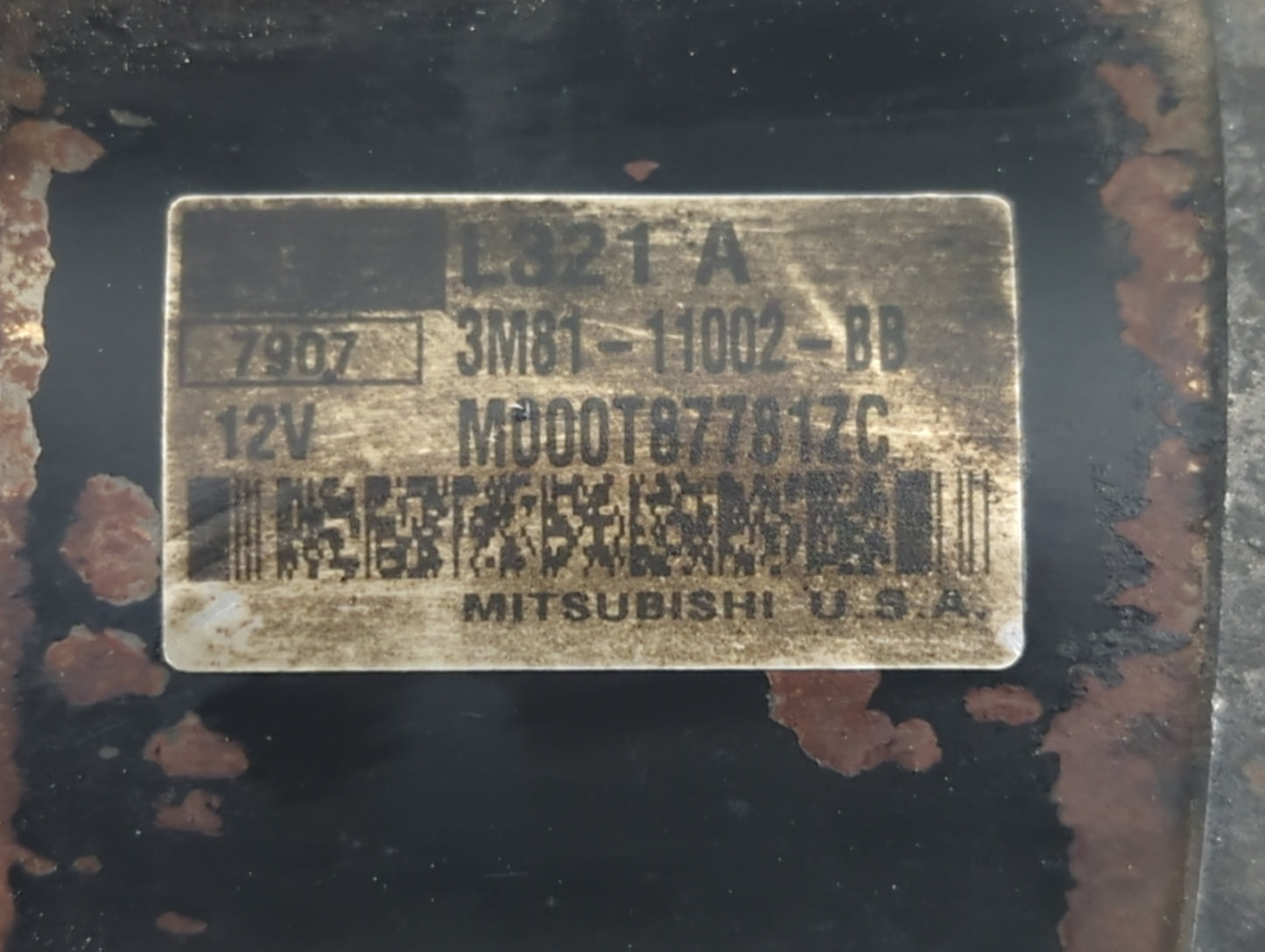 2003-2010 Mazda 6 Car Starter Motor Solenoid OEM P/N:3M81-11002-BB Fits Fits 2003 2004 2005 2006 2007 2008 2009 2010 OEM Use