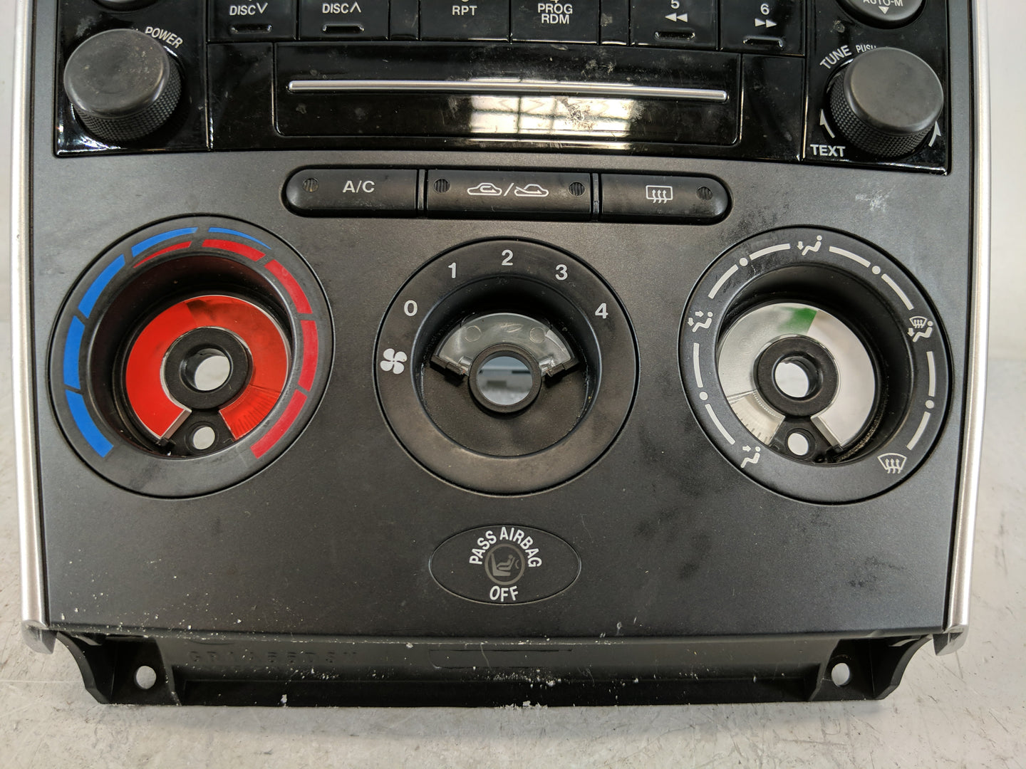 2006-2008 Mazda 6 Radio AM FM Cd Player Receiver Replacement P/N:6M81-18C858-CB C Fits Fits 2006 2007 2008 OEM Used Auto Par