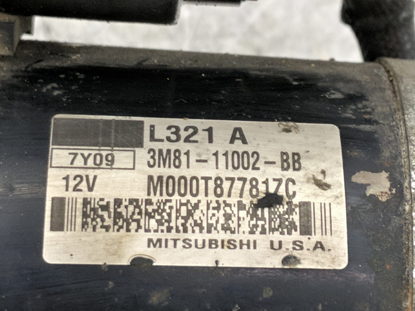 2003-2010 Mazda 6 Car Starter Motor Solenoid OEM P/N:3M81-11002-BB Fits Fits 2003 2004 2005 2006 2007 2008 2009 2010 OEM Use
