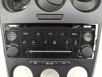2006-2008 Mazda 6 Radio AM FM Cd Player Receiver Replacement P/N:GR6G66DSX Fits Fits 2006 2007 2008 OEM Used Auto Parts - Oe