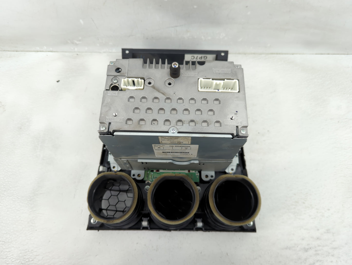 2006-2008 Mazda 6 Radio AM FM Cd Player Receiver Replacement P/N:GR6G66DSX Fits Fits 2006 2007 2008 OEM Used Auto Parts - Oe