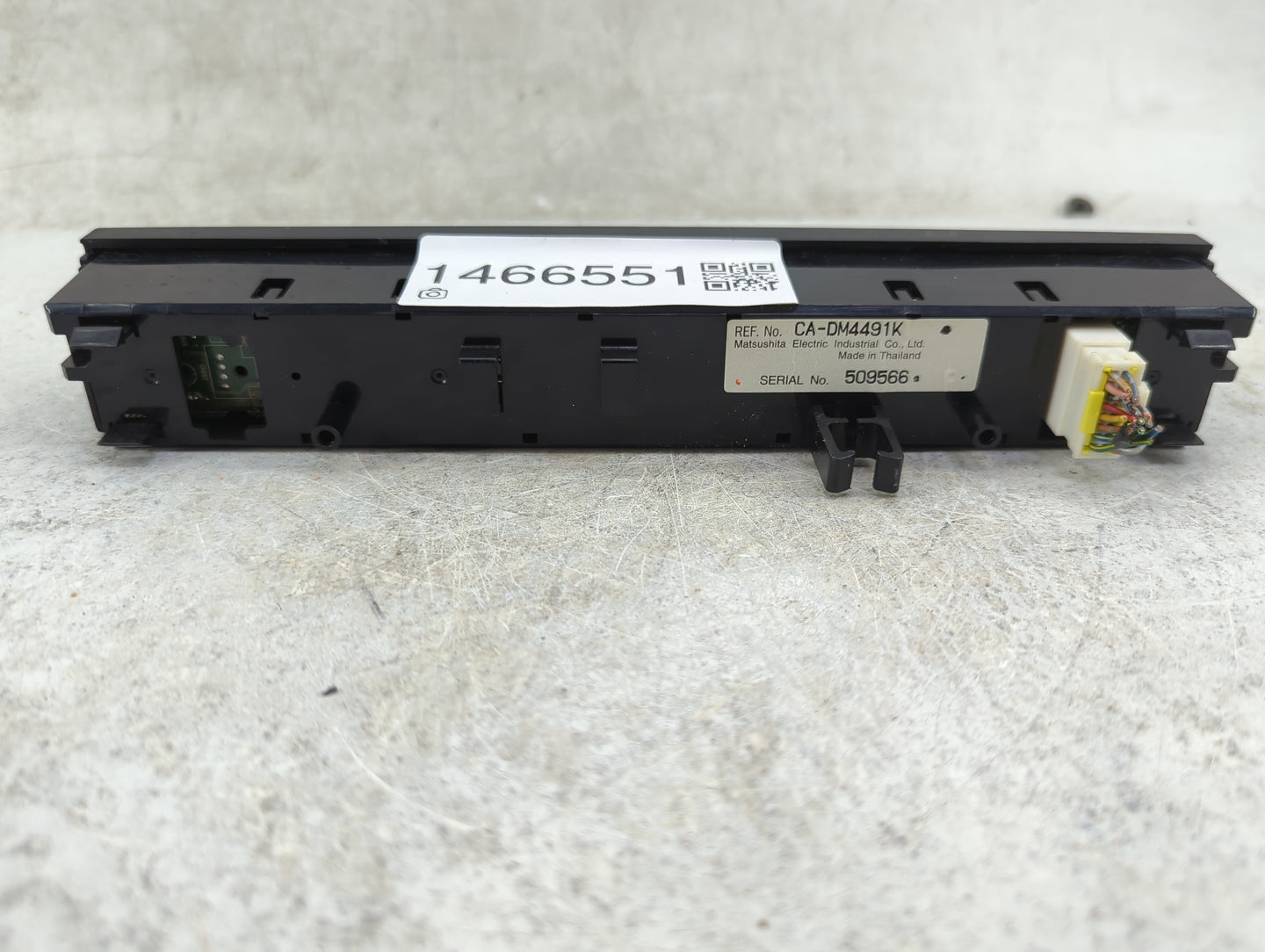 2008 Mazda 6 Digitial Dash Clock P/N:CA-DM4491K Fits OEM Used Auto Parts - Oemusedautoparts1.com