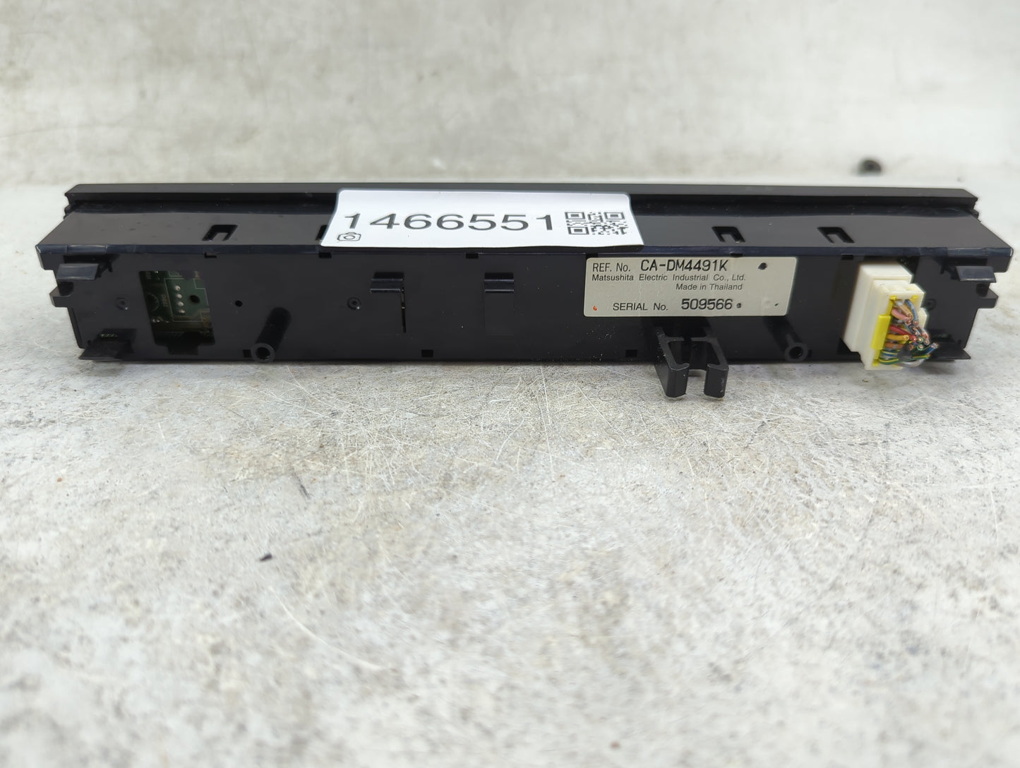 2008 Mazda 6 Digitial Dash Clock P/N:CA-DM4491K Fits OEM Used Auto Parts - Oemusedautoparts1.com