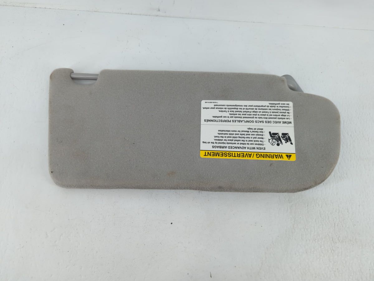 2008 Mazda 6 Sun Visor Shade Replacement Passenger Right Mirror Fits OEM Used Auto Parts - Oemusedautoparts1.com