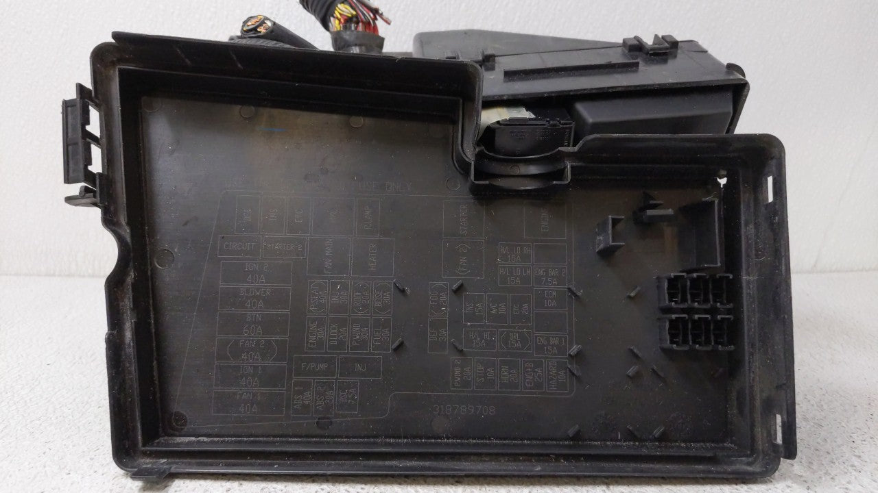 2007-2009 Mazda Cx-7 Fusebox Fuse Box Panel Relay Module P/N:EG21-66767 518818109 Fits Fits 2007 2008 2009 OEM Used Auto Par