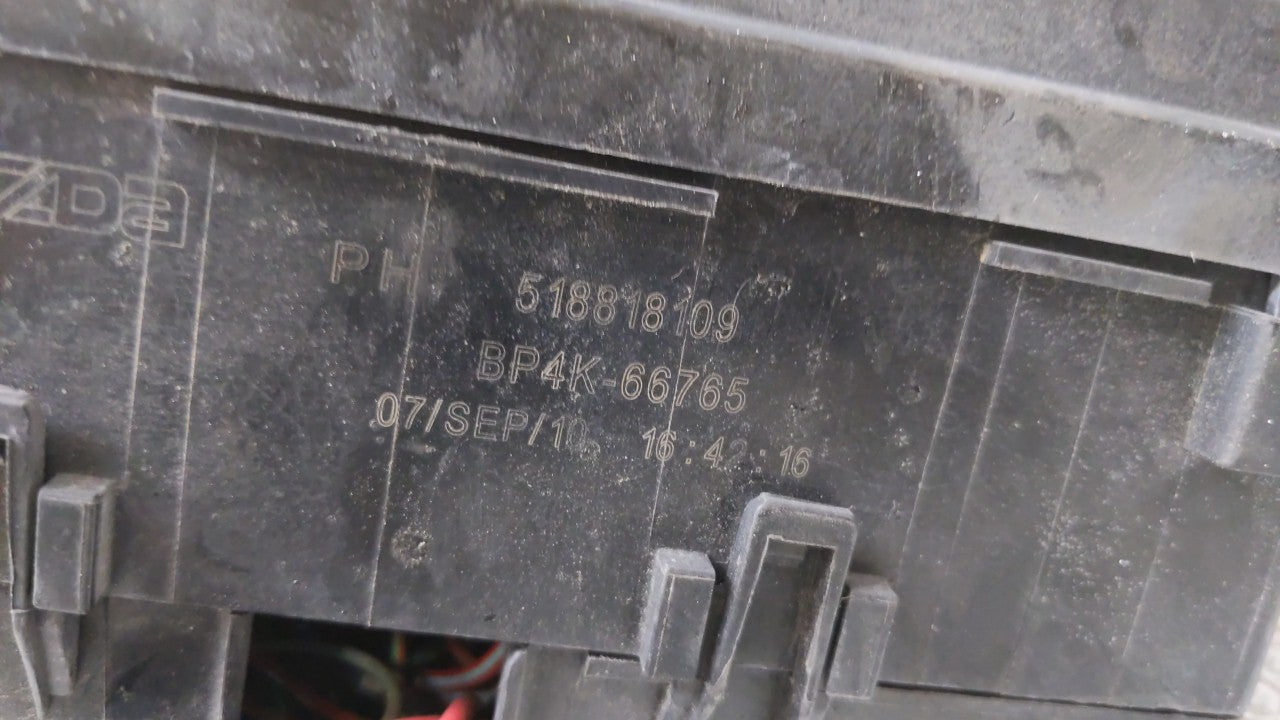 2007-2009 Mazda Cx-7 Fusebox Fuse Box Panel Relay Module P/N:EG21-66767 518818109 Fits Fits 2007 2008 2009 OEM Used Auto Par