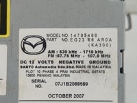 2007-2009 Mazda Cx-7 Radio AM FM Cd Player Receiver Replacement P/N:EG23 66 AR0A Fits Fits 2007 2008 2009 OEM Used Auto Part