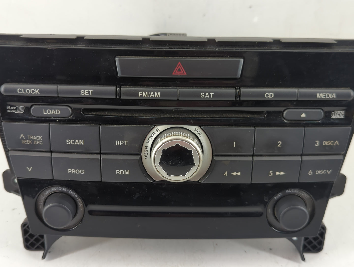 2007-2009 Mazda Cx-7 Radio AM FM Cd Player Receiver Replacement P/N:EG27 66 ARX Fits Fits 2007 2008 2009 OEM Used Auto Parts