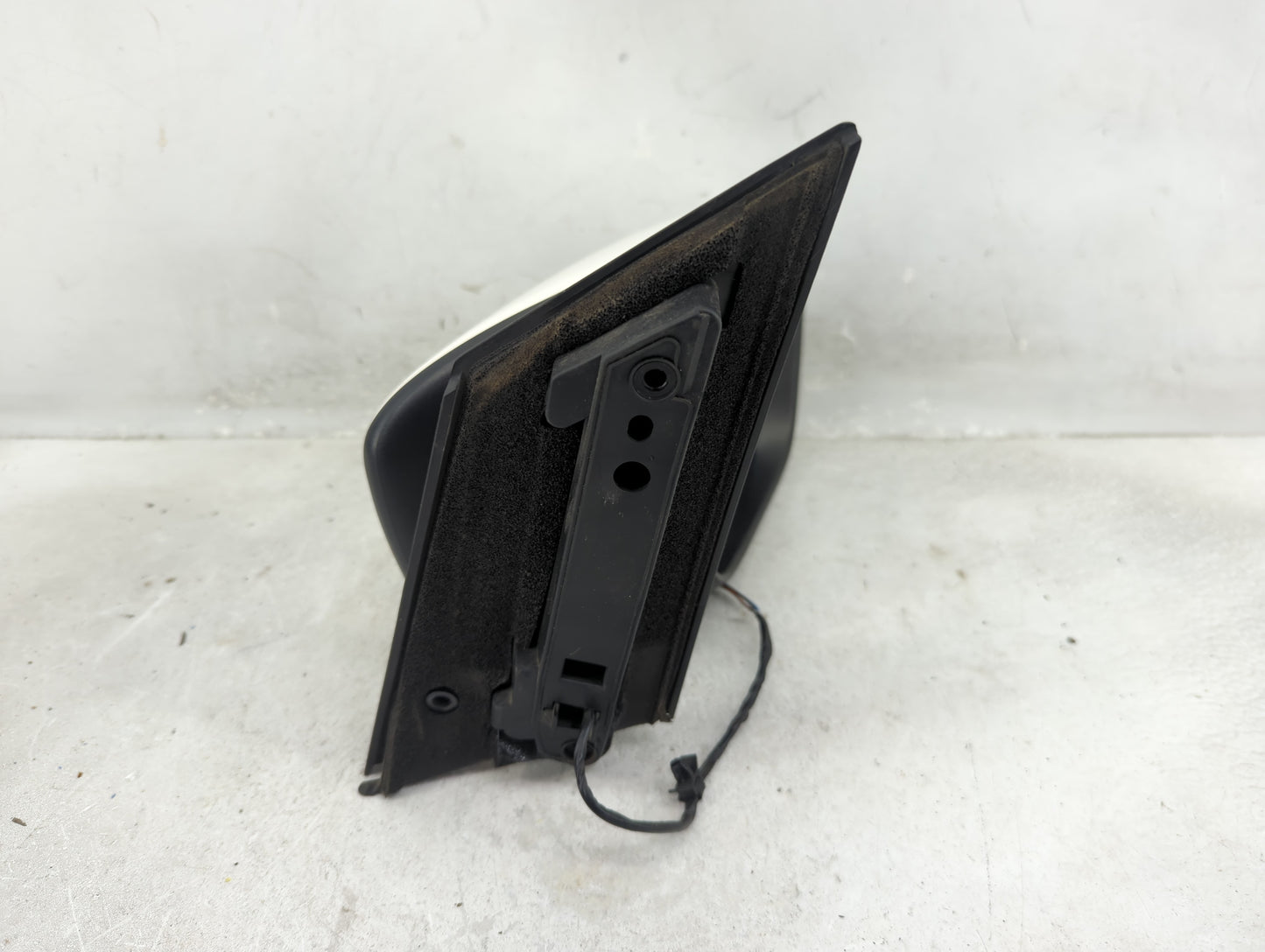 2008 Mazda Cx-7 Driver Left Side View Manual Door Mirror White - Oemusedautoparts1.com