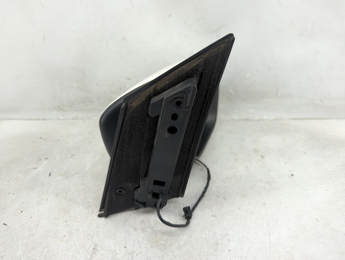 2008 Mazda Cx-7 Driver Left Side View Manual Door Mirror White - Oemusedautoparts1.com