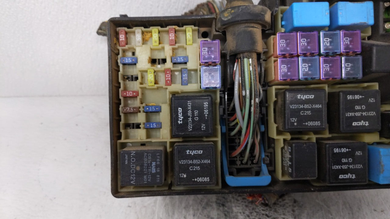 2007-2009 Mazda Cx-7 Fusebox Fuse Box Panel Relay Module P/N:EG21-66767 518818109, EG21-66761A Fits Fits 2007 2008 2009 OEM 