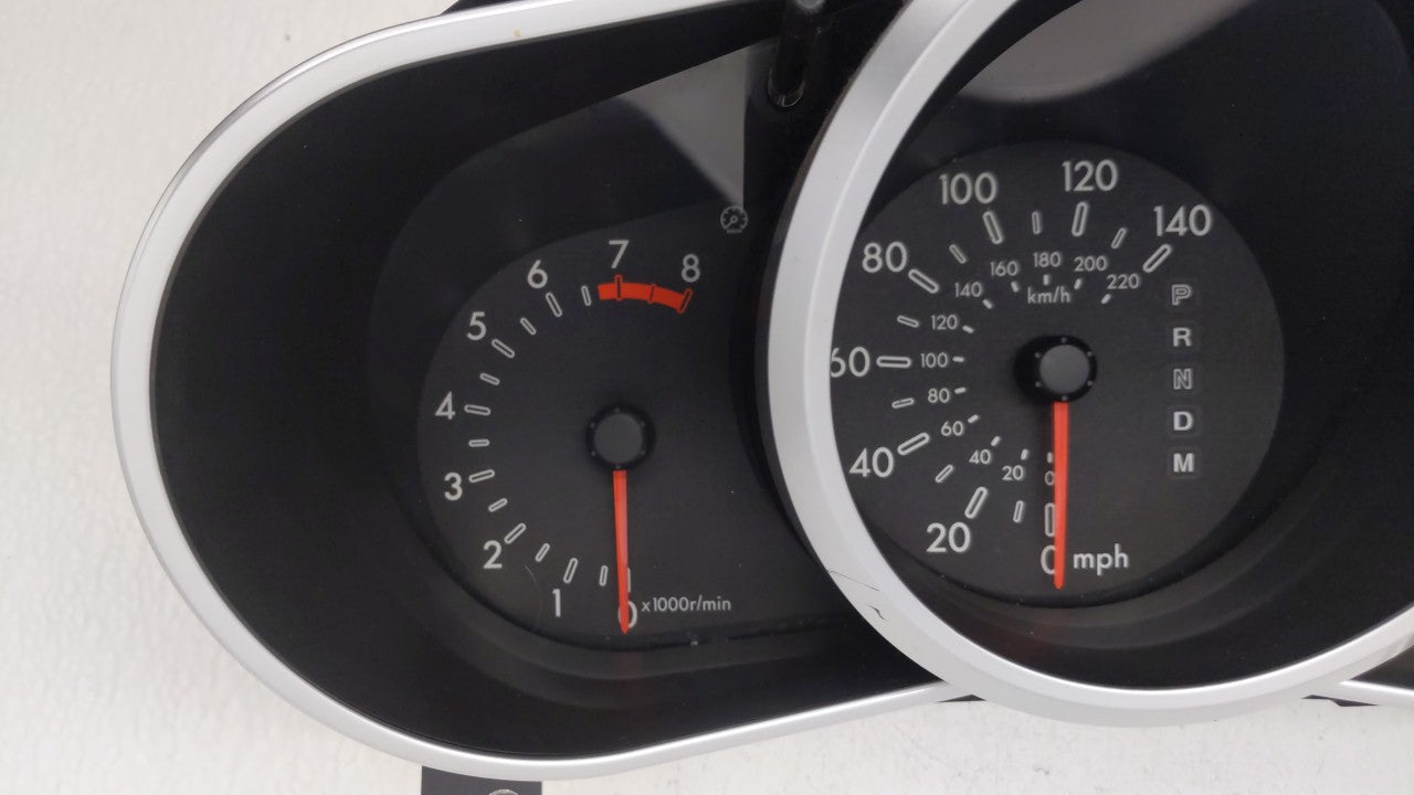 2007-2009 Mazda Cx-7 Instrument Cluster Speedometer Gauges P/N:EA EG21 C 8P4K55430, EA EG21 D Miles: Fits Fits 2007 2008 200