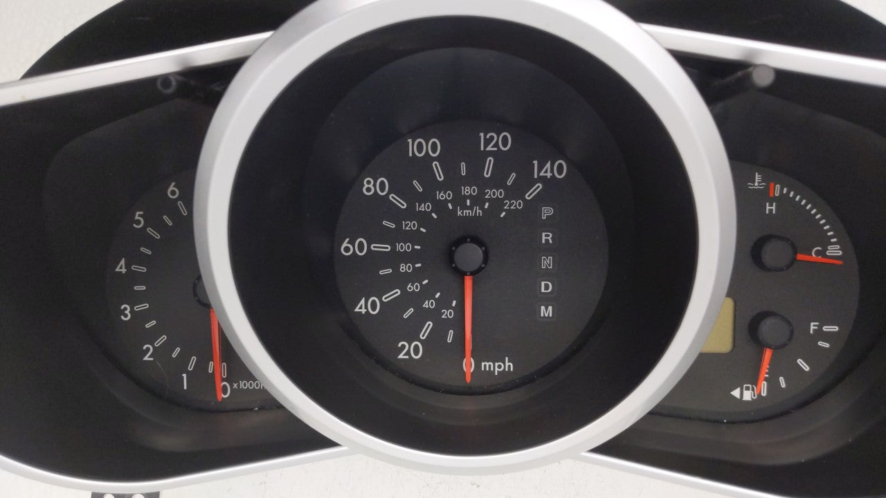 2007-2009 Mazda Cx-7 Instrument Cluster Speedometer Gauges P/N:EA EG21 C 8P4K55430, EA EG21 D Miles: Fits Fits 2007 2008 200