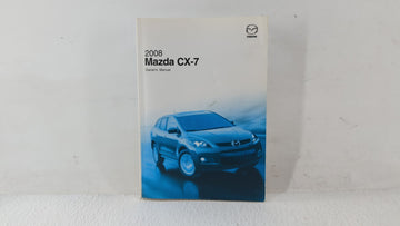 2008 Mazda Cx-7 Owners Manual Book Guide OEM Used Auto Parts - Oemusedautoparts1.com
