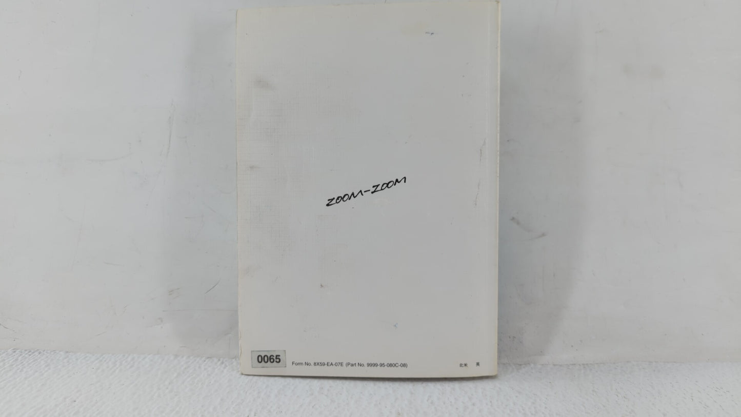 2008 Mazda Cx-7 Owners Manual Book Guide OEM Used Auto Parts - Oemusedautoparts1.com