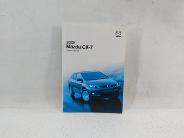 2008 Mazda Cx-7 Owners Manual Book Guide P/N:9999-95-080C-08 8X59-EA-07E OEM Used Auto Parts - Oemusedautoparts1.com