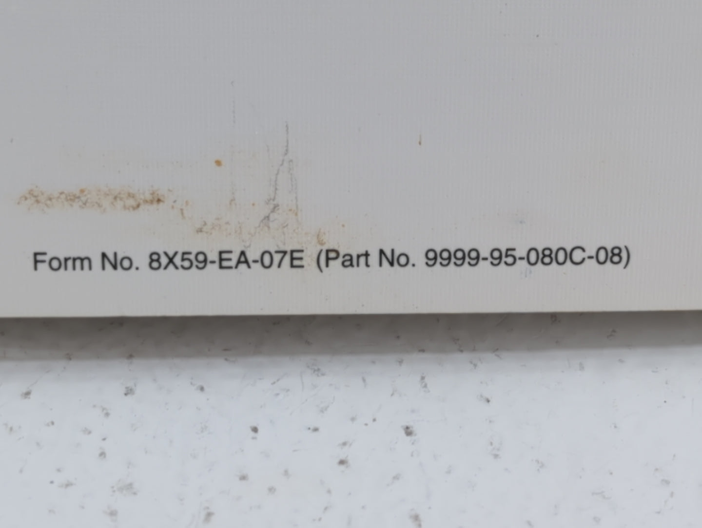 2008 Mazda Cx-7 Owners Manual Book Guide P/N:9999-95-080C-08 8X59-EA-07E OEM Used Auto Parts - Oemusedautoparts1.com