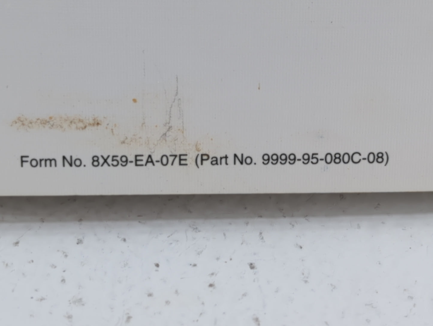 2008 Mazda Cx-7 Owners Manual Book Guide P/N:9999-95-080C-08 8X59-EA-07E OEM Used Auto Parts - Oemusedautoparts1.com