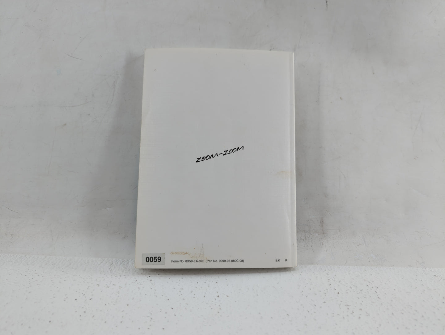 2008 Mazda Cx-7 Owners Manual Book Guide P/N:9999-95-080C-08 8X59-EA-07E OEM Used Auto Parts - Oemusedautoparts1.com