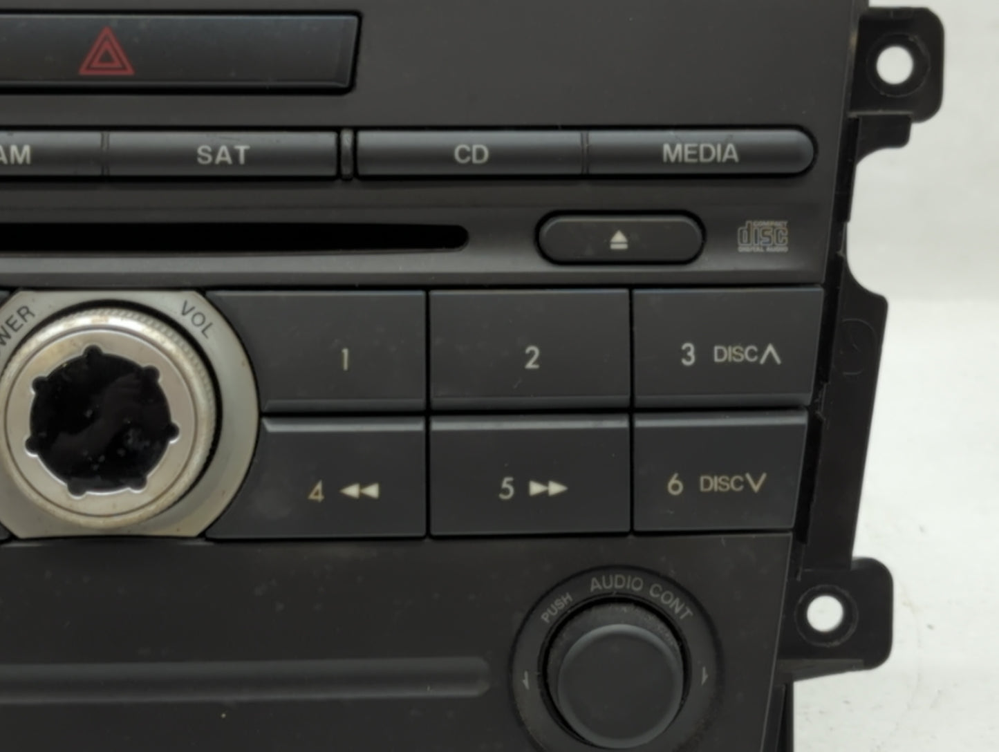 2007-2009 Mazda Cx-7 Radio Control Panel - Oemusedautoparts1.com