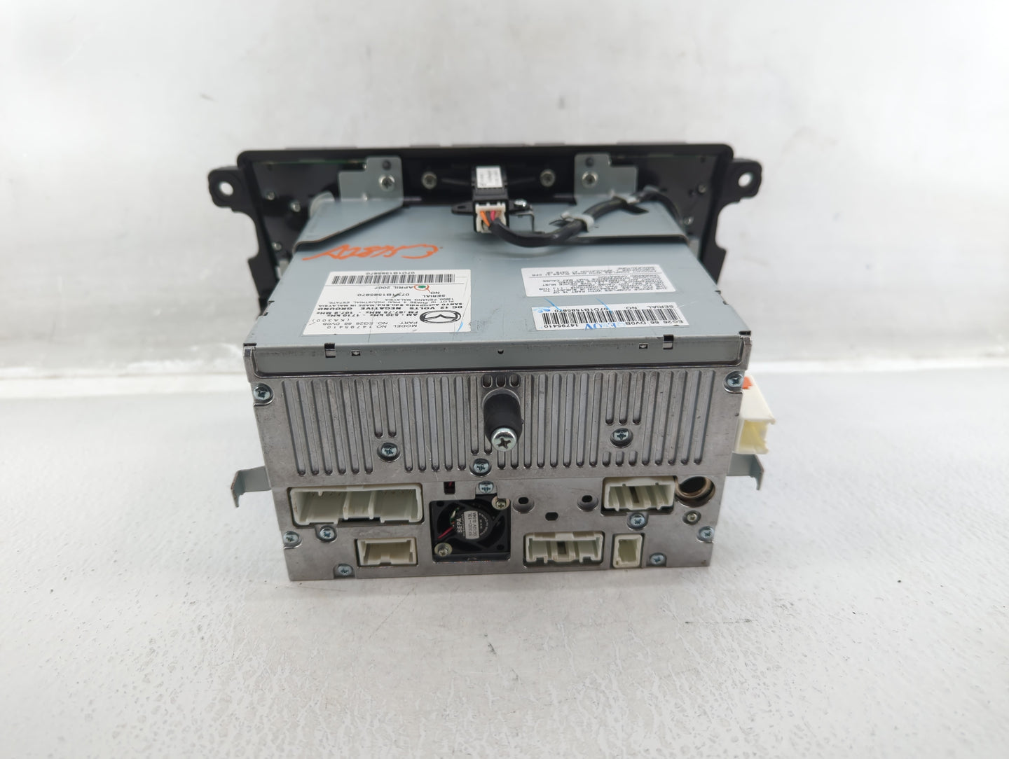 2008 Mazda Cx-7 Radio AM FM Cd Player Receiver Replacement P/N:EG26 66 DV0B Fits OEM Used Auto Parts - Oemusedautoparts1.com