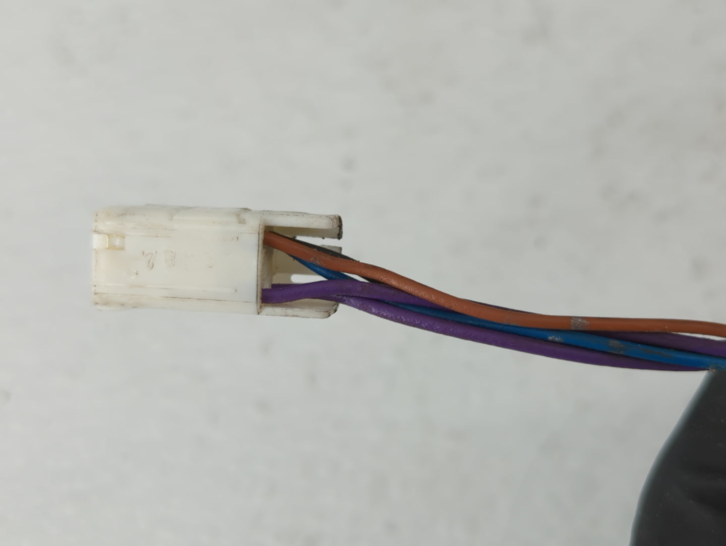 2007-2009 Mazda Cx-7 Driver Left Side View Manual Door Mirror Black - Oemusedautoparts1.com