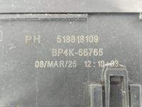 2007-2009 Mazda Cx-7 Fusebox Fuse Box Panel Relay Module P/N:BP4K-66765 518818109 Fits Fits 2007 2008 2009 OEM Used Auto Par