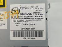 2007-2009 Mazda Cx-7 Radio AM FM Cd Player Receiver Replacement P/N:EG23 66 AR0A Fits Fits 2007 2008 2009 OEM Used Auto Part