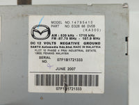 2007-2008 Mazda Cx-7 Radio AM FM Cd Player Receiver Replacement P/N:EG26 66 DV0B 14795496, EG23 66 AR0A Fits Fits 2007 2008 