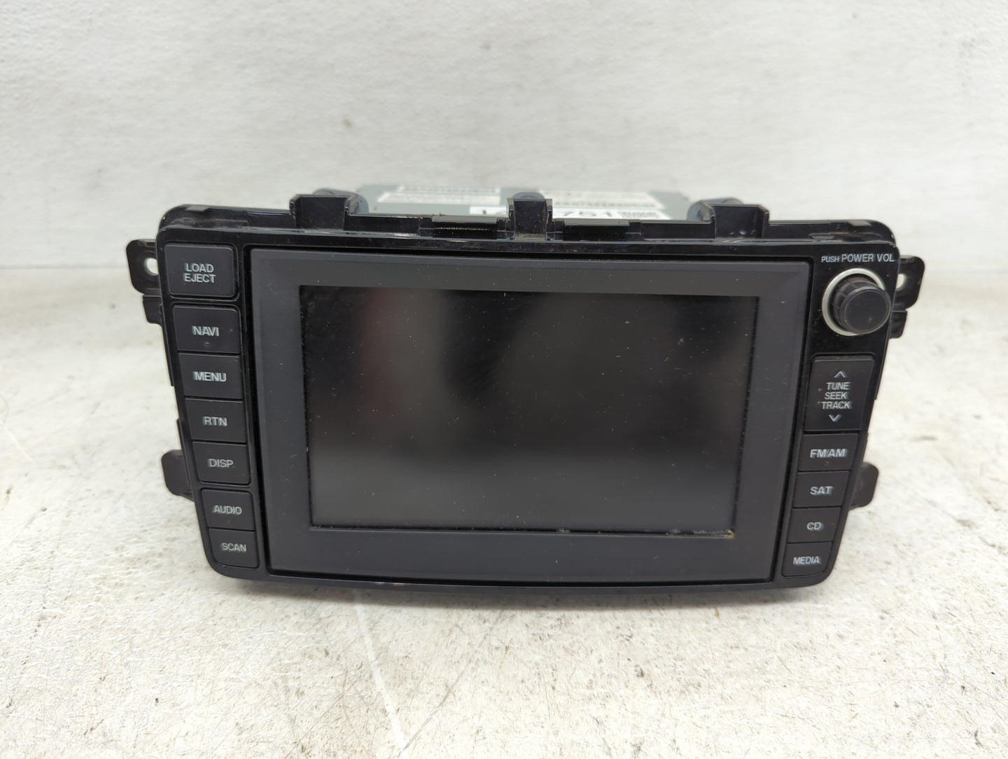 2007-2008 Mazda Cx-9 Radio AM FM Cd Player Receiver Replacement P/N:TD14 66 DV0A Fits Fits 2007 2008 OEM Used Auto Parts - O